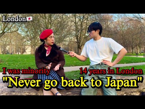 I interviewed Japanese people who are living in the UK.