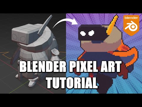 How To Make Pixel Art In Blender - The Complete Guide