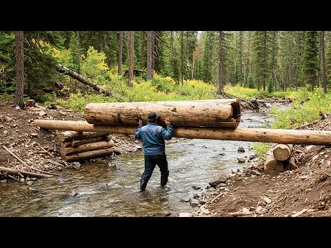 He Left Civilization to Build a Self-Sustaining Basecamp | Off-Grid Engineering