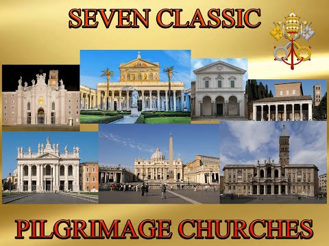 The Seven Classic Catholic Pilgrimage Churches Of Rome - FULL NARRATED DOCUMENTARY AND TOUR 4K
