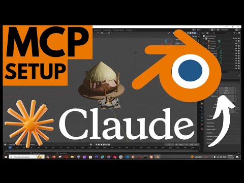 How to Install and Setup Blender MCP with Claude AI Tutorial
