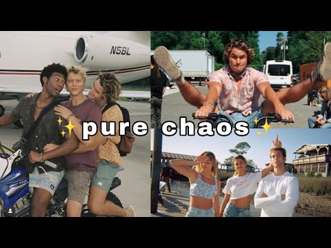 outer banks cast behind the scenes of season 3