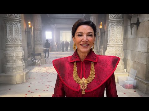 Shohreh Aghdashloo Becomes Elaida | Wheel of Time BTS