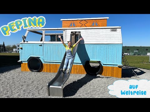 🌏 Pepina on a WORLD TRIP 🔍 We discover countries with the motorhome 🚌 in the Erwin Hymer Museum 🗺️