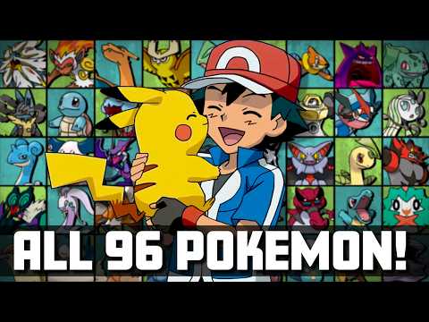 All 96 Of Ash's Pokemon Explained!