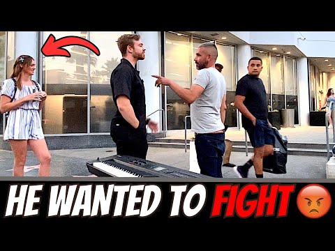 JANITOR PIANO PRANK GONE WRONG!! 😡 (HE WANTED TO FIGHT)