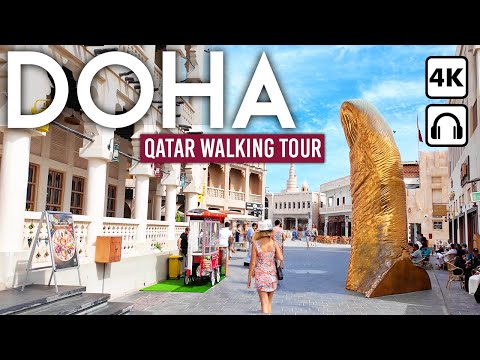 DOHA, Qatar đśđŚ The Pearl of the Middle East | 4K Walking Tour