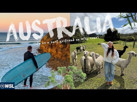 WSL LONGBOARD TOUR | a week in my life in Australia 