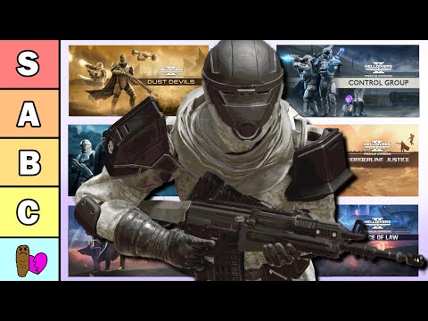 Re-Re-Ranking the BEST and WORST Warbonds in Helldivers 2