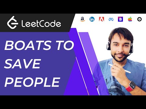 Boats to Save People (LeetCode 881) | Full Solution with diagrams and visuals | Greedy