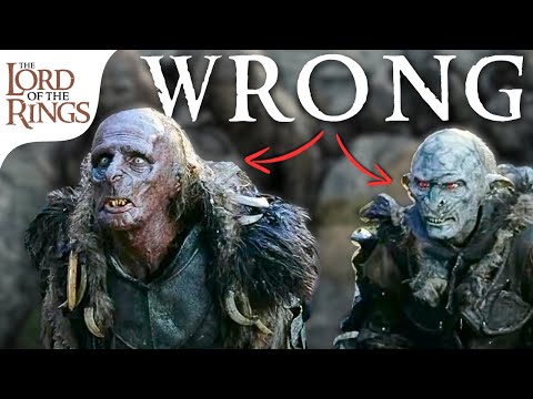 Peter Jackson Was WRONG About Orcs