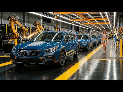 Inside the Subaru Outback Factory – How Subaru's Legendary AWD Wagon Is Built (Full Process)