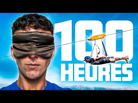 VIVRE 100 HEURES LES YEUX BANDÉS !