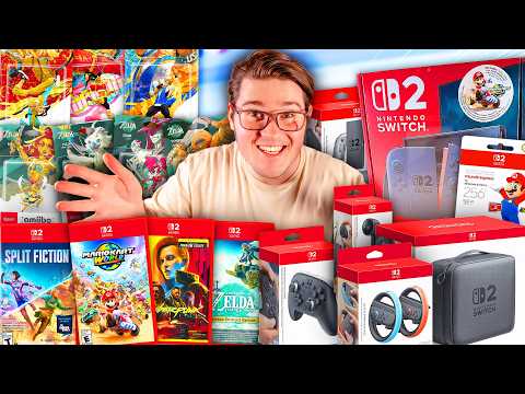 I Bought EVERYTHING Nintendo Switch 2!