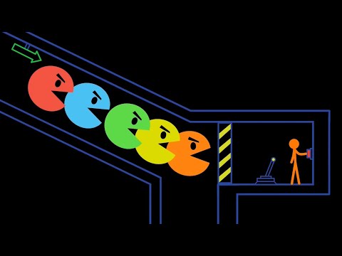 FUNNY COMPILATION - Pacman and Stickman Animation - ( FAN MADE )