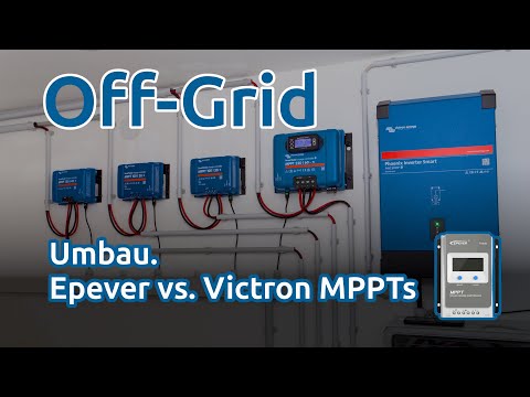 Epever MPPTs, Umbau auf Victron