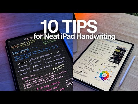 10 Tips for NEAT iPad Handwriting ✏️