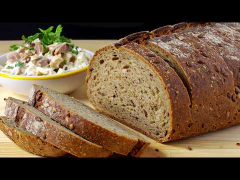 Kichererbsenbrot – OHNE MEHL, OHNE GLUTEN, nur Genuss! Proteinreich – 5 Minuten