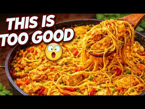 One-Pot Chicken Spaghetti with Veggies | Easy Homemade Meal