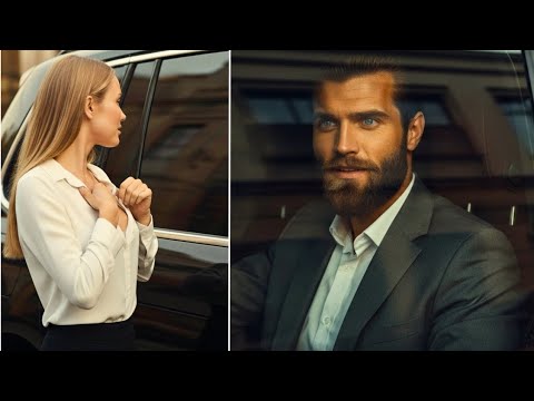 Sie nutzte das Autofenster als Spiegel – ahnte nicht, dass drinnen ihr künftiger Boss saß