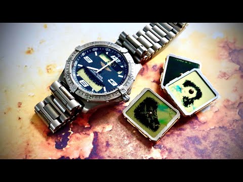 How a $1 battery damaged an expensive Breitling aerospace - full titanium watch restoration