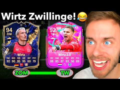 Ich habe FLORIAN WIRTZ mit seinem ZWILLINGSBRUDER vereint! 👀🚀