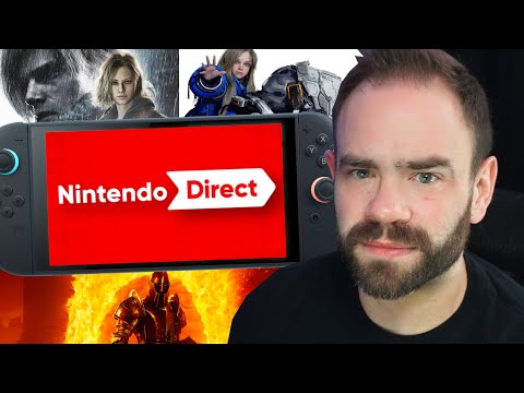 My Immediate Reaction To That Nintendo Direct...