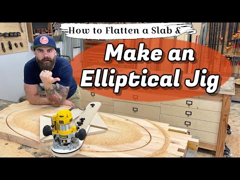 Best Way to Cut an Oval || Cool Router Jig