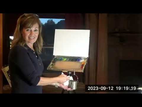 Cindy Baron Oil Demonstration September 12th Member Meeting