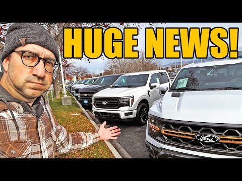 Ford SHOCKS Every Truck Buyer, CEO Drops Huge News!