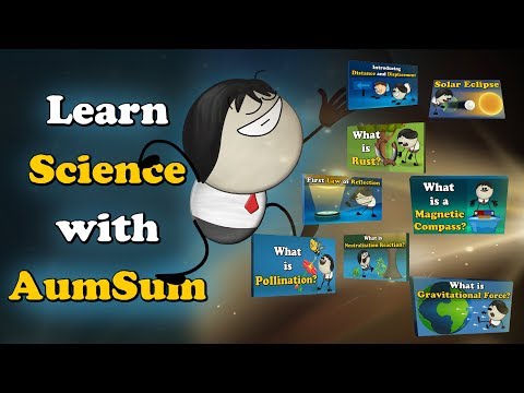 Shadow, Rust, Pollination, Magnetic Compass, Neutralization and much more!! | #aumsum #kids #science
