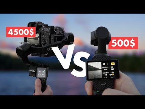 DJI Pocket 3 vs Sony A7 IV // Can you spot the 4000$ difference?