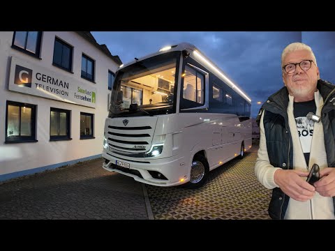 Wunderschönes fast neues ACTROS WOHNMOBIL günstig abzugeben. Concorde Liner Actros mit PKW Garage.