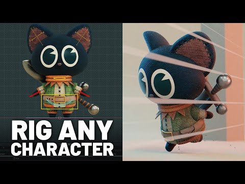 Rig Like a PRO in Blender 2024 | Complete Process for Beginners
