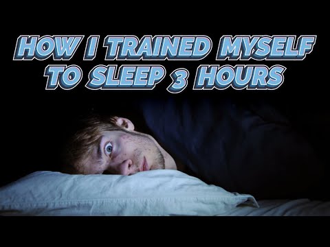 How I trained Myself to Sleep 3 Hours a Day