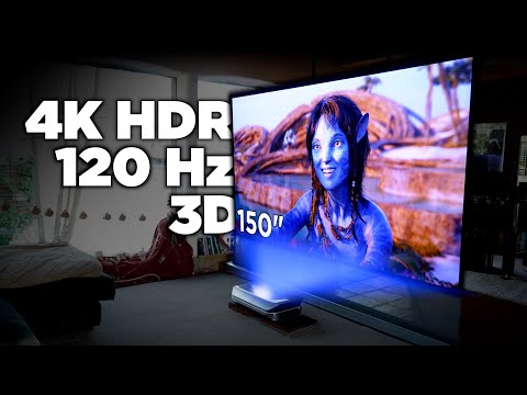 Die Heimkino-Revolution: 150 Zoll 4K 3D HDR in jedem Raum! - AWOL Vision LTV-3500 Pro