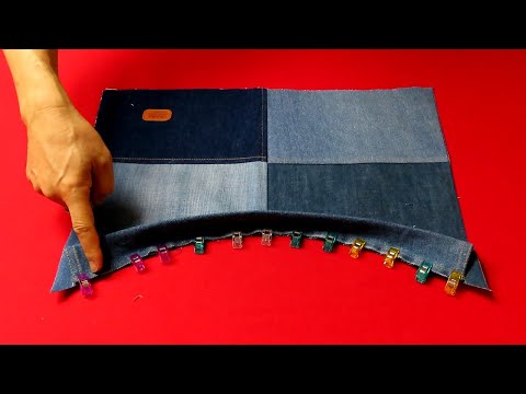 DIY자투리 원단으로 "쌕 숄더, 토트백" 만드는 방법!/ "sack" shoulder, tote bag/made of the scraps