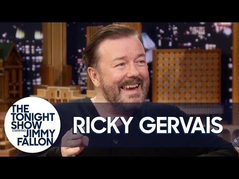Ricky Gervais Rips on Annoying Travelers and Why Death Is Like Stupidity