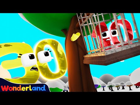 Wonderland: 10 - 100 | Learn to count | Counting for kids