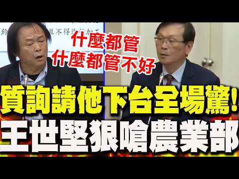 [Full Subtitles] Wang Shih-chien questions potato quarantine... Suddenly demands his resignation,...