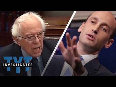 WATCH: Bernie Delivers A HARD Rebuke Of Stephen Miller On The Senate Floor