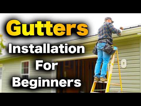 How To Install Gutters | DO IT YOURSELF!