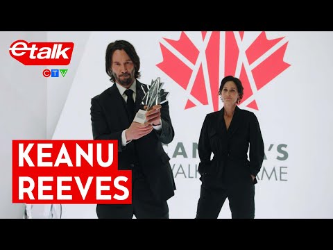 Keanu Reeves' moving speech proves he's never forgotten his Canadian roots | Etalk