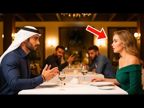 Prepararon una cita de brincadeira al millonario árabe con una chica sorda… pero su gesto dejó a tod