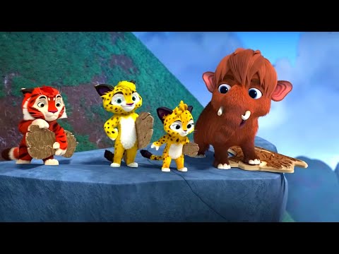 Лео и Тиг спасают мамонтёнка — Большой сборник мультфильмов