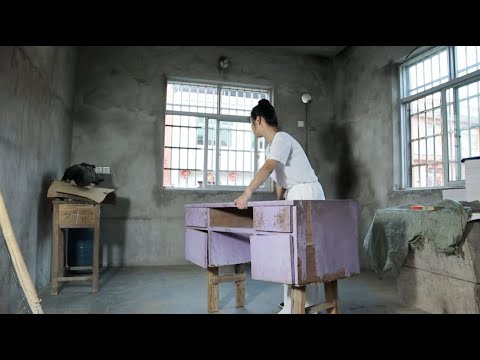 Good job ! Renovation process A beautiful girl renovated the old house || Leave  city and rural life
