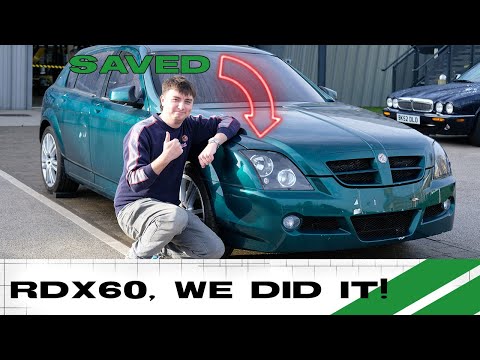 The MYSTERIOUS MG Rover RDX60 SAVED - WE DID IT! - EXCLUSIVE TOUR