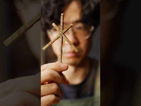 Ingenious chinese traditional mortise-tenon dougong structure.#woodcarving #dougong #hairpins