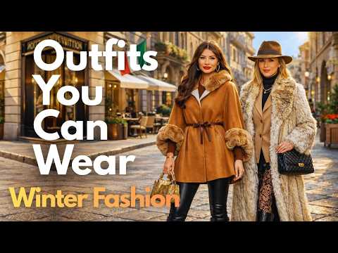 📝Learn Milan’s Winter 2026 Fashion | Street Style & Outfit Ideas You Can Actually Wear