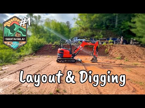 Laying Out and Digging Footings for a House | Building The Nantahala Retreat #1